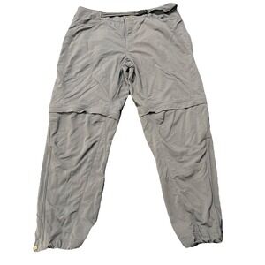 Mountain Hardwear Mens Convertible Hiking Pants Sz XL Belted Utility Outdoors